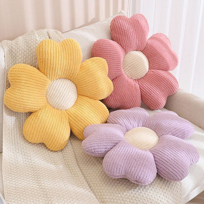 Vivolux | Fluffy Kleeblumen Kissen