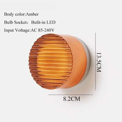 Vivolux | Futuristische und einzigartige solide Plexiglas-Wandleuchte