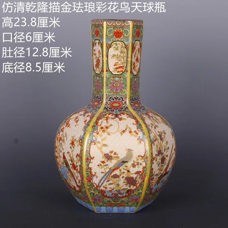 Vivolux | Antiker königlicher chinesischer Porzellanvasen