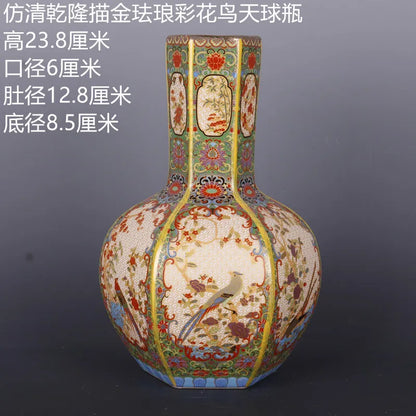 Vivolux | Antiker königlicher chinesischer Porzellanvasen