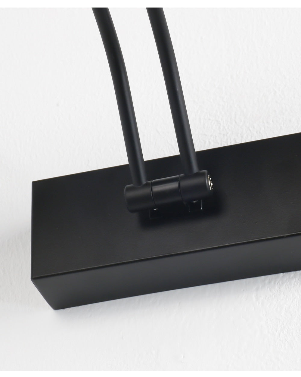 Vivolux | 80-100cm LED Wandlampe - Moderne schwarze/silberne Wandleuchte für das Badezimmer, innen montierte Bildleuchte