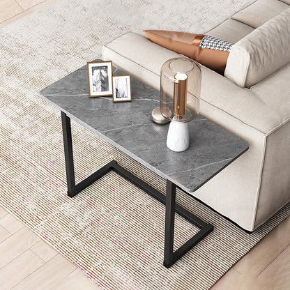 Vivolux | ModernoCurve C-Beistelltisch | MDF-Tischplatte | Modernes Design | Platzsparend | Perfekt für Wohnzimmer & Schlafzimmer