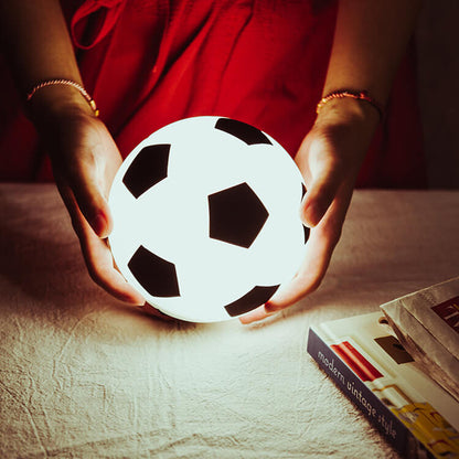 Vivolux | Kreative Fußball Silikon LED Nachtlicht USB Lade Tischlampe