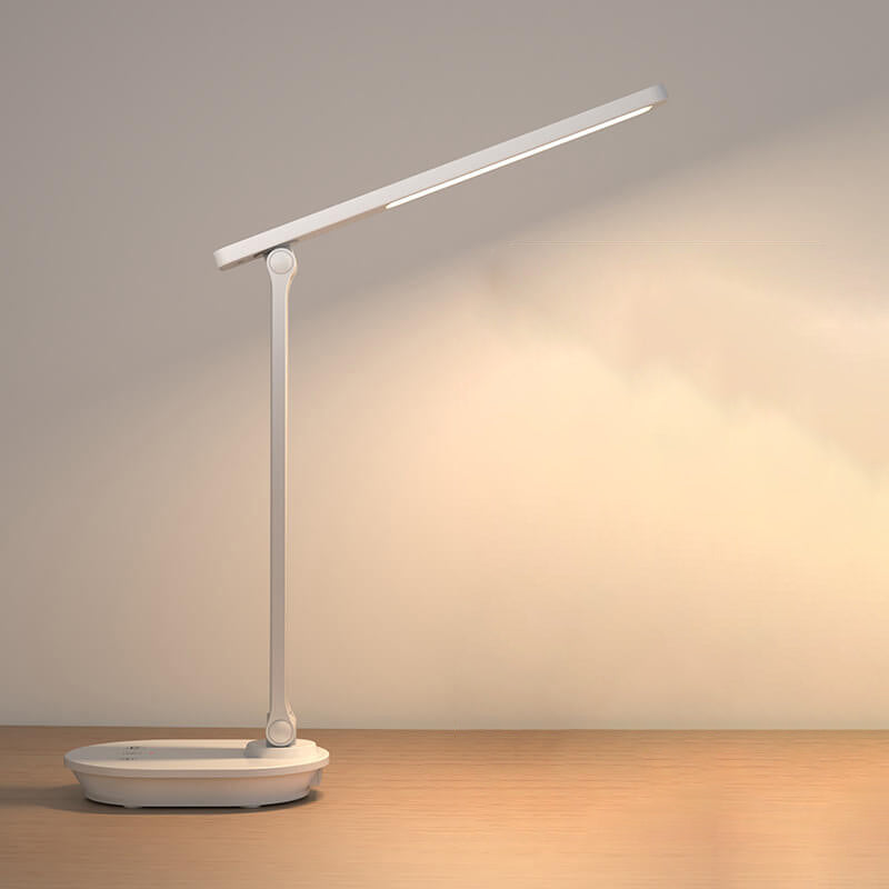 Vivolux | Moderne doppelte faltbare Augenpflege kabellose wiederaufladbare LED Schreibtischlampe
