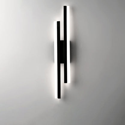 Vivolux | LuxLine Moderne LED Wandlampe | Minimalistisches Design | Eisen & Acryl | Dimmbares Licht