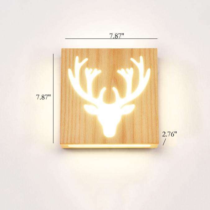 Vivolux | Wandlampe - WoodGlow - Elegante LED - Essenz des Lebens im Freien drinnen