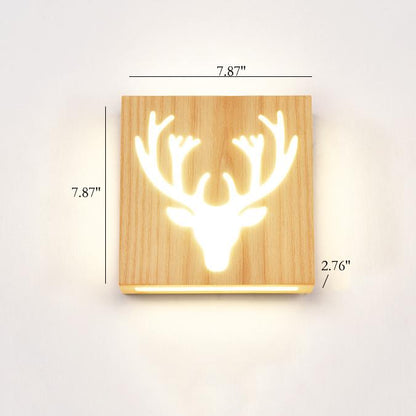 Vivolux | Wandlampe - WoodGlow - Elegante LED - Essenz des Lebens im Freien drinnen