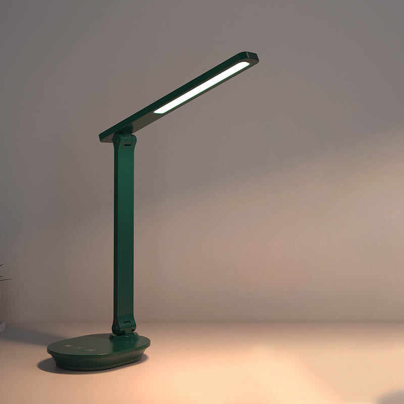 Vivolux | Moderne doppelte faltbare Augenpflege kabellose wiederaufladbare LED Schreibtischlampe