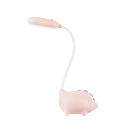 Vivolux | Wiederaufladbare LED-Schreibtischlampe mit Cartoon-Dinosaurier-Augenpflege
