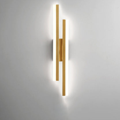 Vivolux | LuxLine Moderne LED Wandlampe | Minimalistisches Design | Eisen & Acryl | Dimmbares Licht
