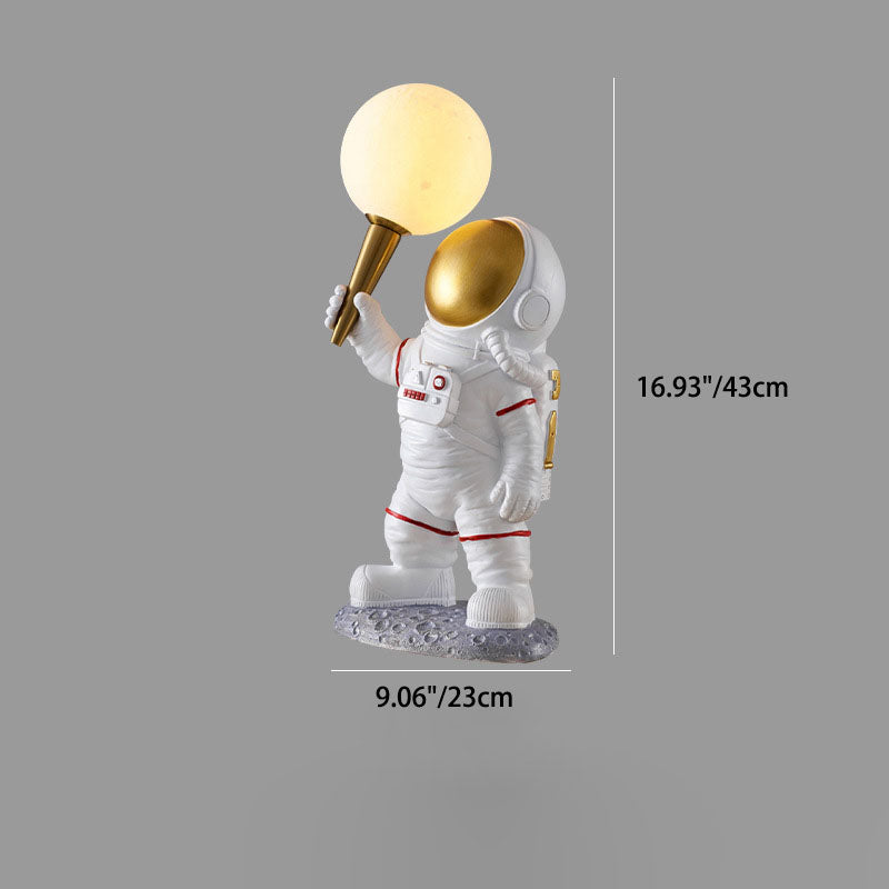 Vivolux | CosmoBuddy Astronaut Wandlampe | Kreatives Design | Resin & ABS | LED Schlafzimmerlicht