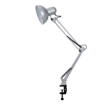 Vivolux | Moderne minimalistische ausziehbare Tischlampe mit langem Arm und Clip aus ABS mit 1 Licht für das Schlafzimmer