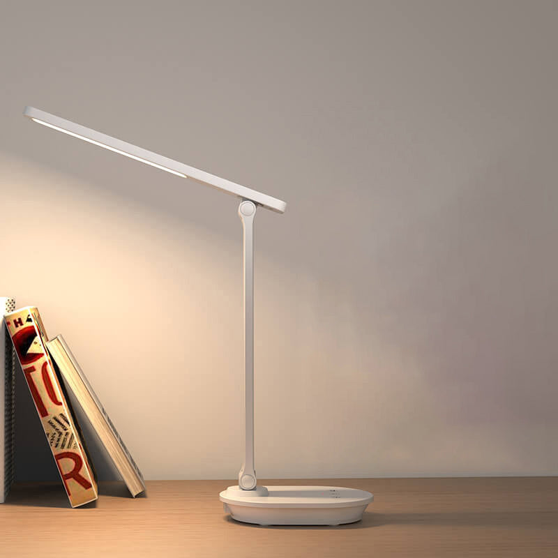 Vivolux | Moderne doppelte faltbare Augenpflege kabellose wiederaufladbare LED Schreibtischlampe