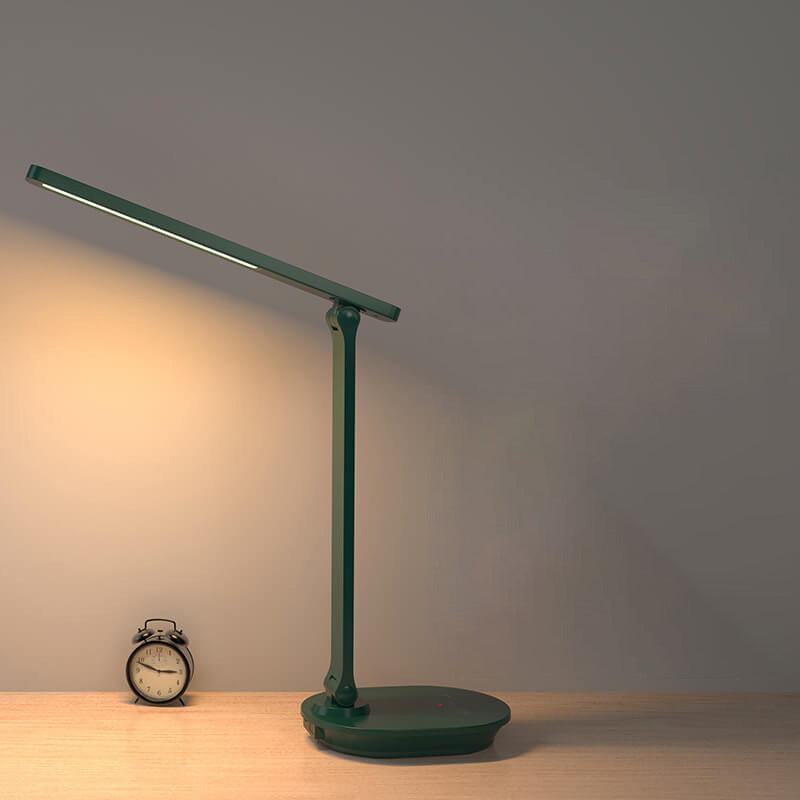 Vivolux | Moderne doppelte faltbare Augenpflege kabellose wiederaufladbare LED Schreibtischlampe