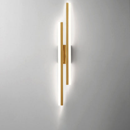 Vivolux | LuxLine Moderne LED Wandlampe | Minimalistisches Design | Eisen & Acryl | Dimmbares Licht