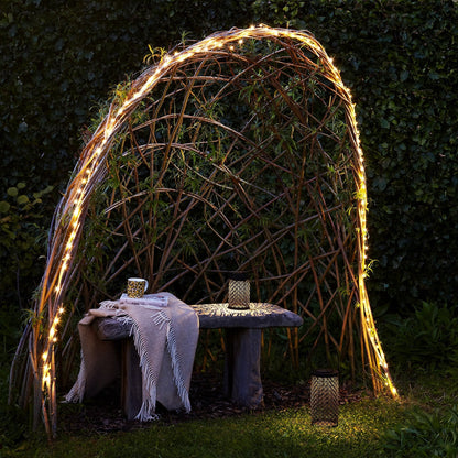 Vivolux | 100er LED Micro Solar Lichterkette warmweiß