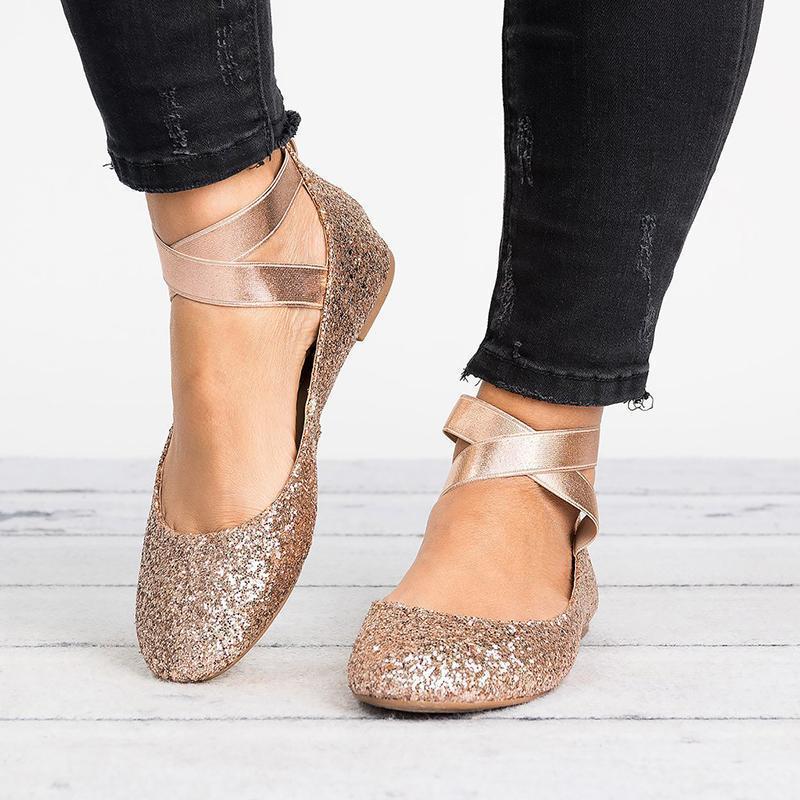 Vivolux | Frauen Pu Nubuck Flache Freizeit Ballerina Schuhe