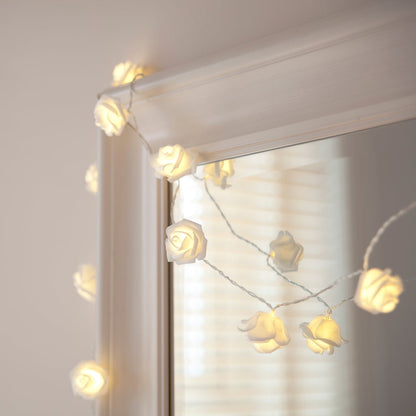 Vivolux | 30er LED Rosen Lichterkette  warmweiß