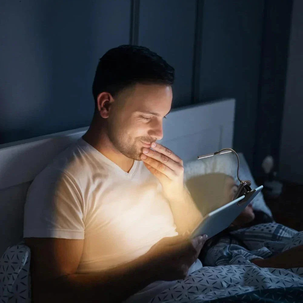 Vivolux | LED aufladbare Leselampe mit Touch-Bedienung | Herbstbeleuchtung - Nellie