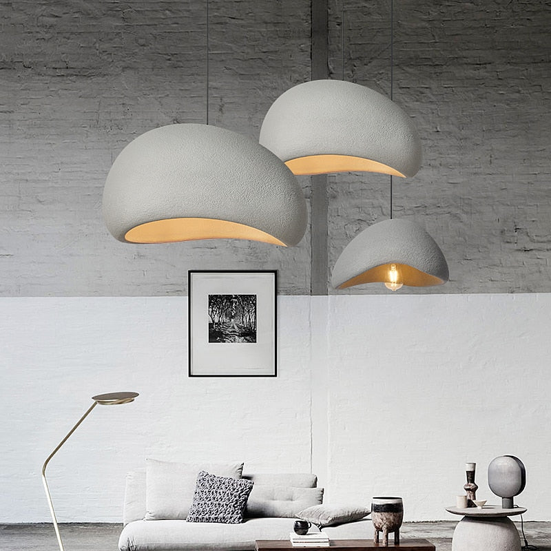 Vivolux | Japanischer Wabi-Sabi Moderner Minimalistischer Esszimmer Kronleuchter Wohnzimmer & Schlafzimmer Bar Hängende Dekoration Lampe