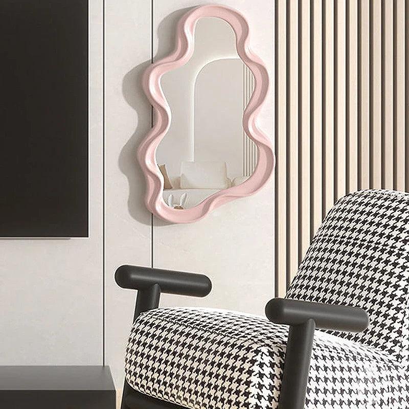 Vivolux | Spiegelia Dekorative Wolkenform Spiegel - für Wohnzimmer, Schlafzimmer & Badezimmer