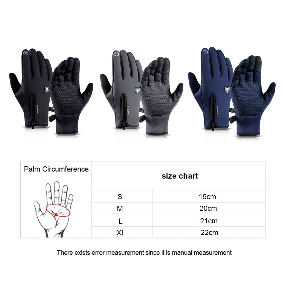 Vivolux | Winter Wasserdichte Thermische Touchscreen-Handschuhe