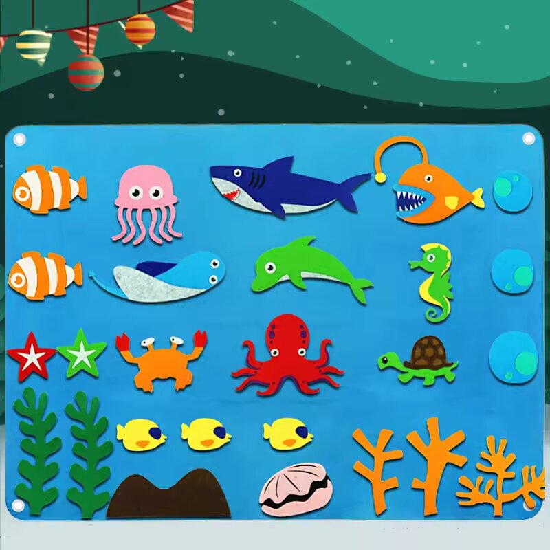 Vivolux | Bauernhof Abenteuer Filz Puzzle