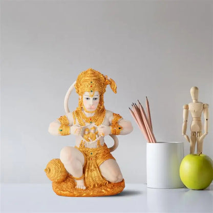 Vivolux | 1 Stück Hanuman Buddha Affengott Figurine Südostasiatischer Stil Heimskulptur Lord Hanuman Statue Buddha Figur Ornament