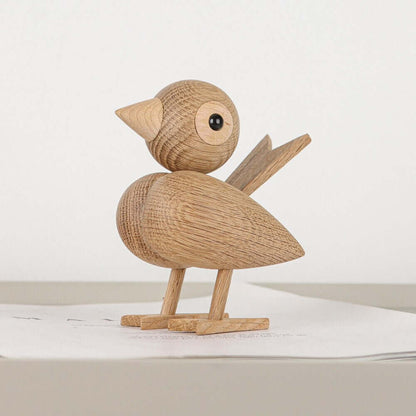 Vivolux | Ein kleiner Vogel hat mir gesagt, nordisches Holzornament