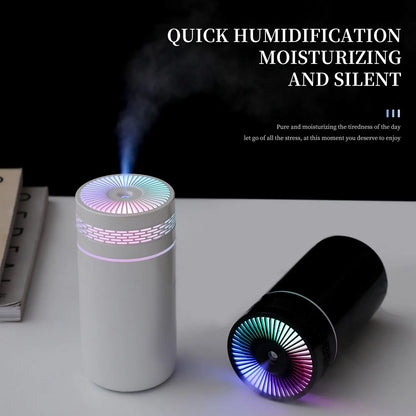Vivolux | 250ML Tragbarer Auto-Luftbefeuchter - USB LED Ätherisches Öl Diffusor