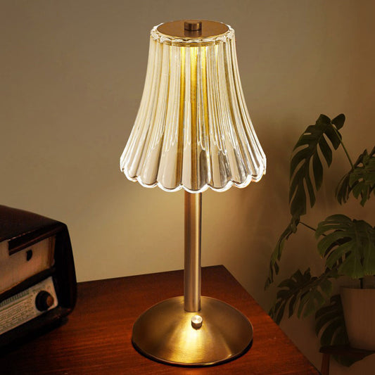 Vivolux | – Goldkristall-Tischlampe