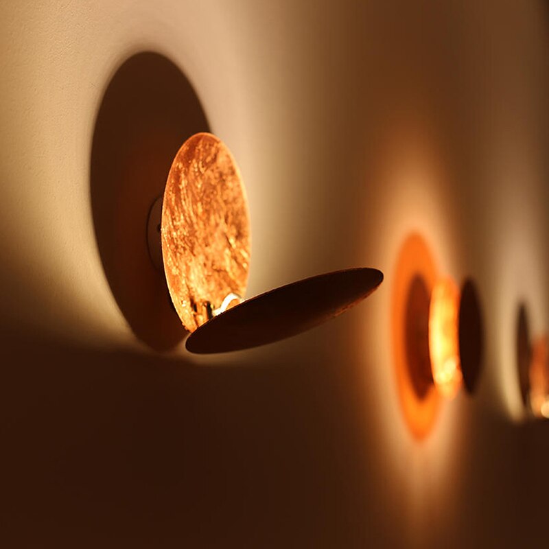 Vivolux | SolGlow Sonnenfinsternis LED-Wandleuchte | Modernes Stimmungslicht | Elegante Wandlampe für Wohnzimmer & Schlafzimmer