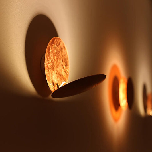 Vivolux | SolGlow Sonnenfinsternis LED-Wandleuchte | Modernes Stimmungslicht | Elegante Wandlampe für Wohnzimmer & Schlafzimmer