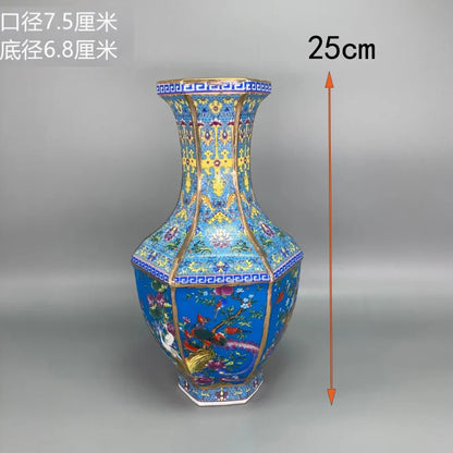 Vivolux | Antiker königlicher chinesischer Porzellanvasen