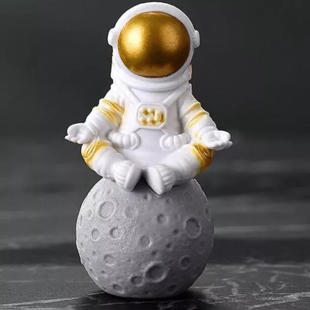 Vivolux | Harz-Astronaut-Figur Statue Raumfahrer Skulptur Pädagogisches Spielzeug Schreibtisch-Dekoration Astronaut-Modell Für Kinder Geschenk