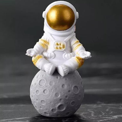 Vivolux | Harz-Astronaut-Figur Statue Raumfahrer Skulptur Pädagogisches Spielzeug Schreibtisch-Dekoration Astronaut-Modell Für Kinder Geschenk