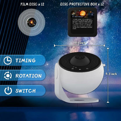 360° Planetariumsprojektor | Verbesserte Entspannung und Stresslinderung