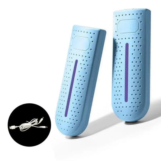 Tragbarer UV-Schuh-Trockner und Sterilisator - Frische und trockene Schuhe in Minuten!