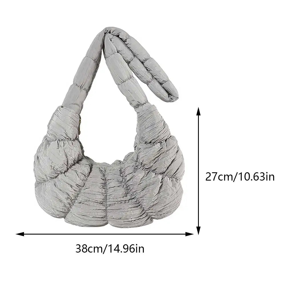 Vivolux | Puff Croissant Schultertasche