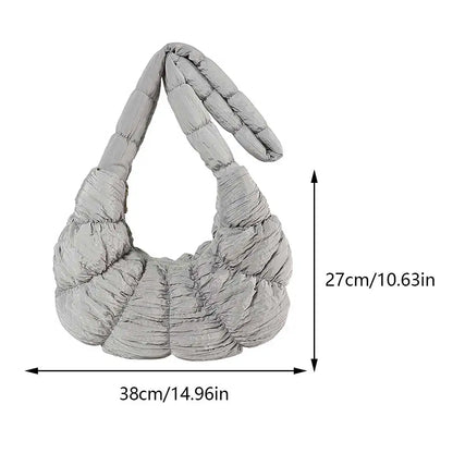 Vivolux | Puff Croissant Schultertasche