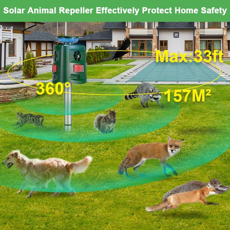 Vivolux | Solar-Ultraschall-Repeller