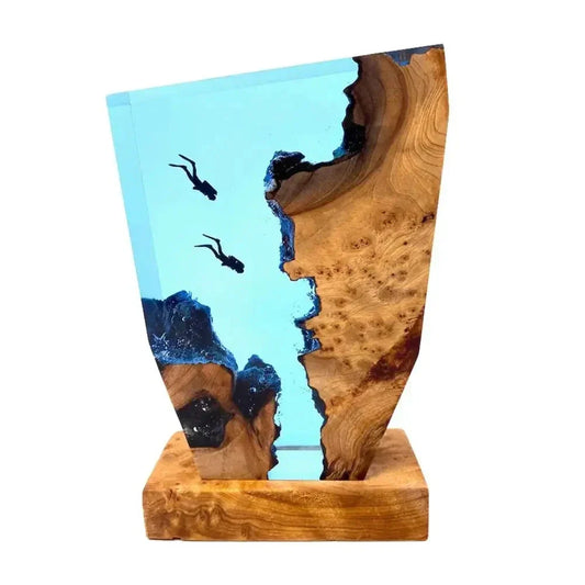 Vivolux | OceanDepths | Ozean Karst Taucher Tischlampe