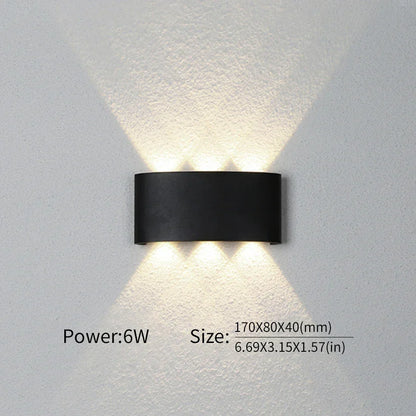 Moderne Beleuchtung, Innen- oder Außenbereich: Die vielseitige LED-Wandleuchte