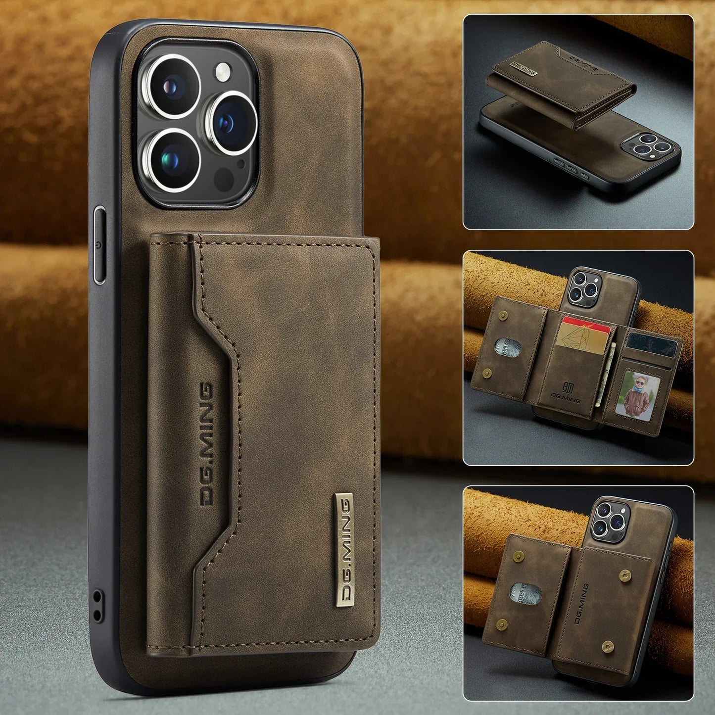 Vivolux | 2-in-1-iPhone-Hülle mit abnehmbarer Brieftasche
