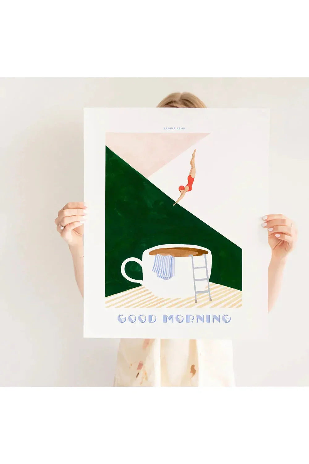 Vivolux | Guten Morgen Kaffee Leinwand Poster