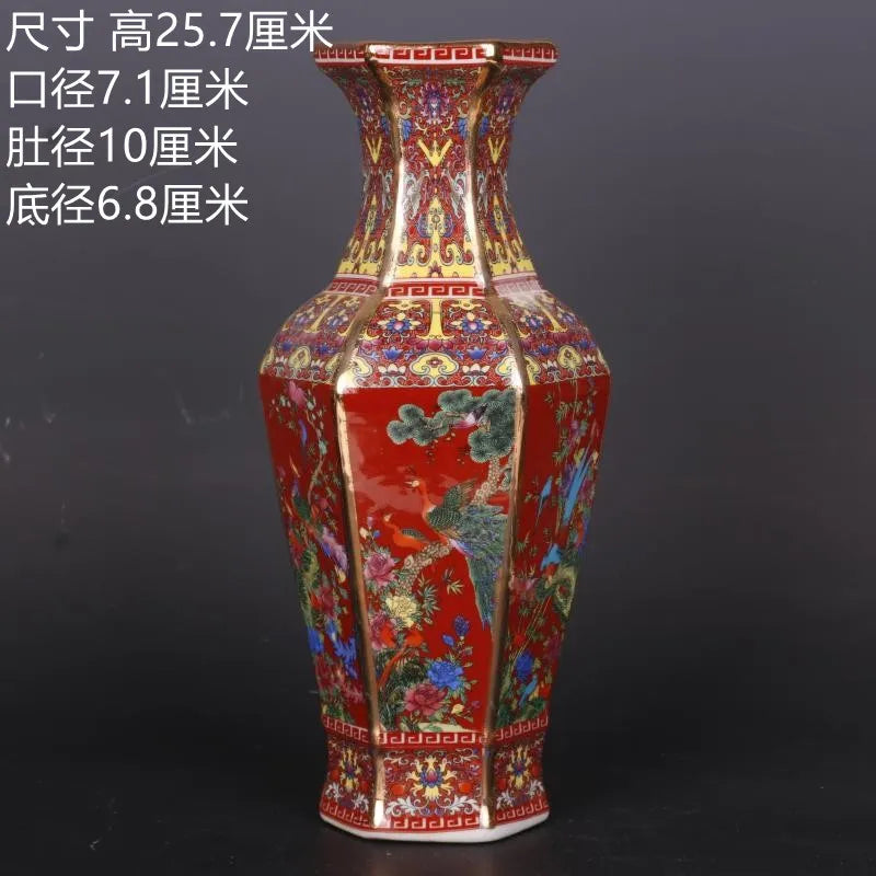 Vivolux | Antiker königlicher chinesischer Porzellanvasen