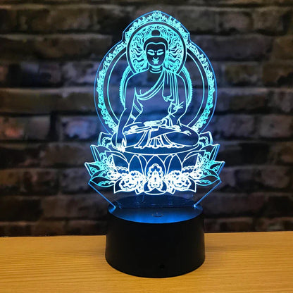 Vivolux | EnlightenGlow - Buddha 3D Lampe