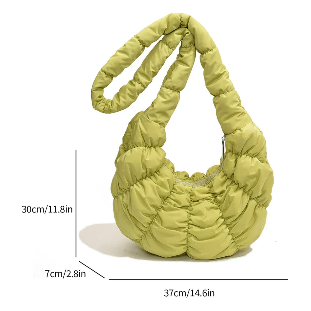 Vivolux | Puff Croissant Schultertasche