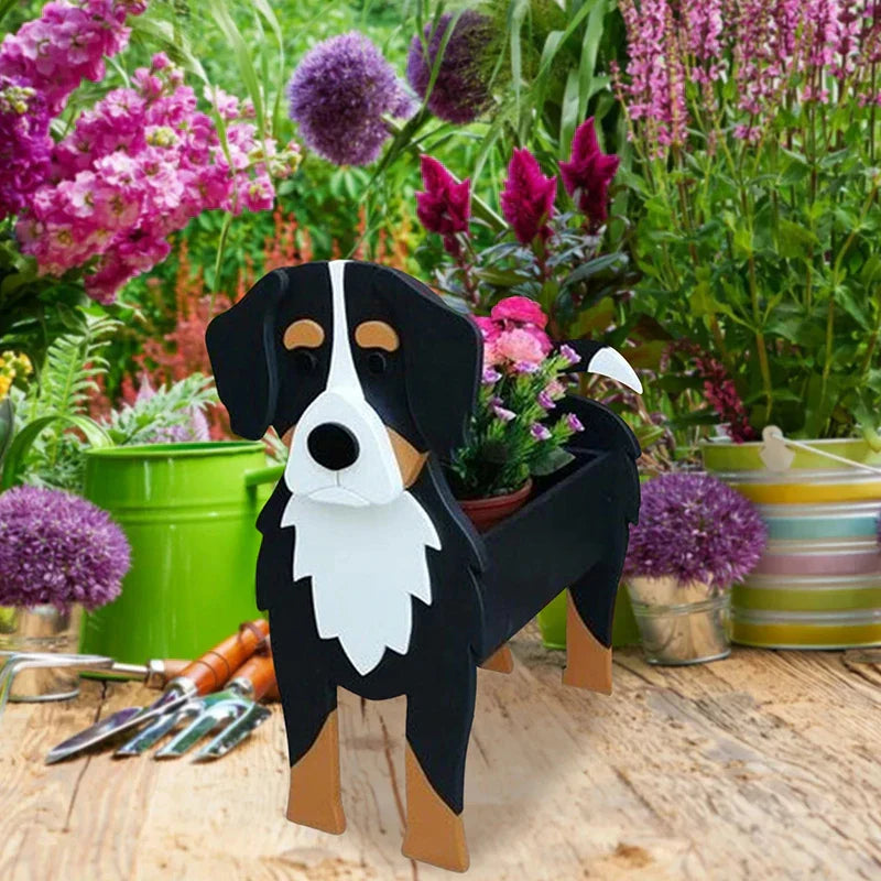 Vivolux | Blumentopf - Pawsome - Hundepflanzgefäß - Verschiedene Rassen