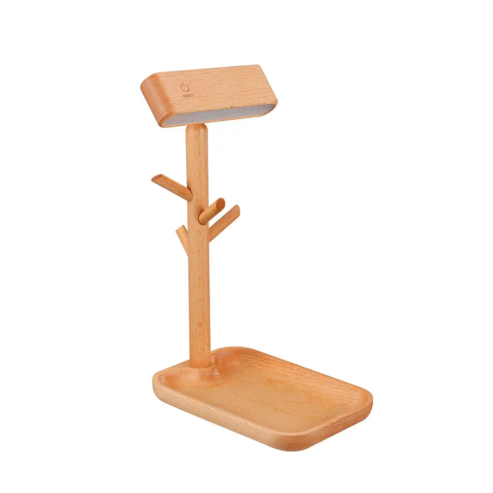 Vivolux | Elegante dimmbare Tischlampe mit Stauraum